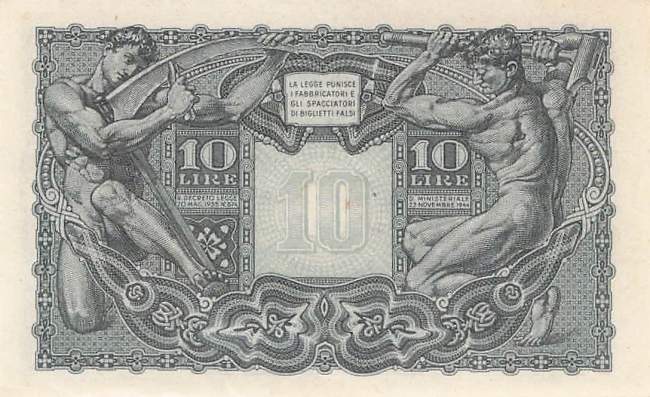 10 Lire 1944 P.32b